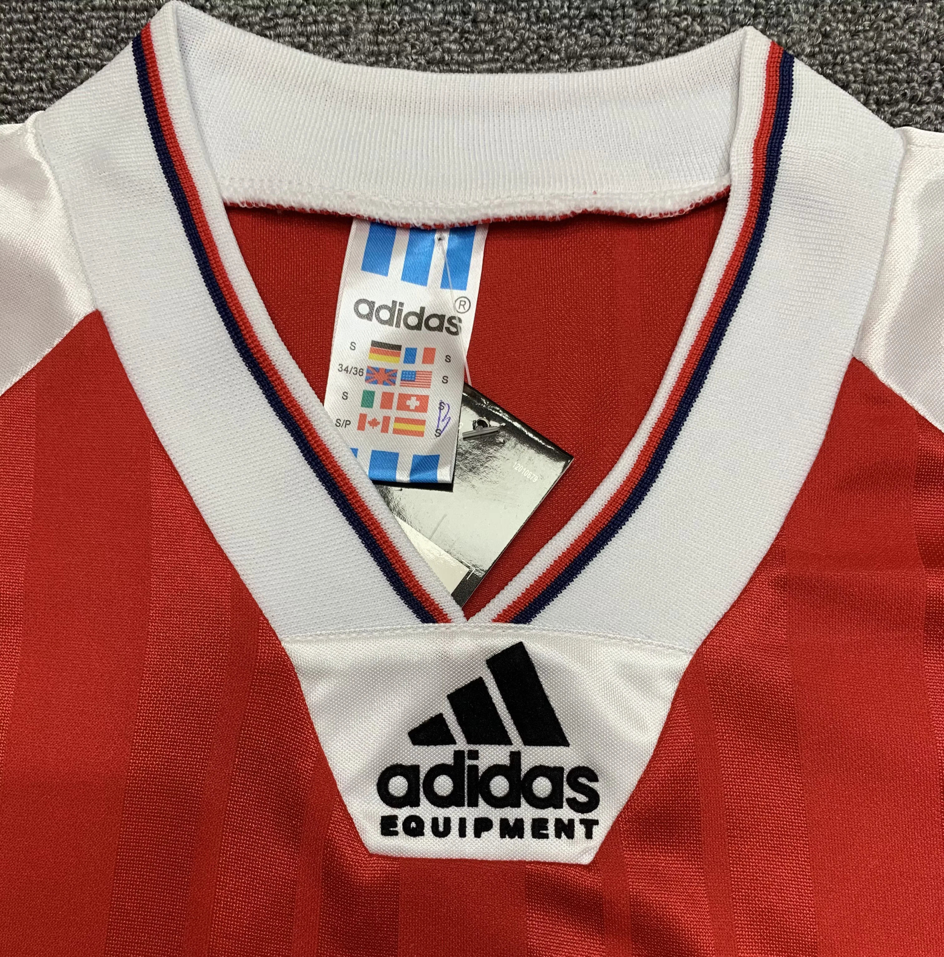1992-94 Arsenal Home Retro Jersey view 3