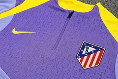 2025-26 Atletico Madrid Purple Half-Pull Training Jersey view 12