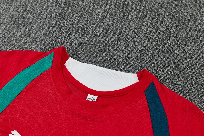 2026-27 Portugal Red Short-Sleeve Training Jersey view 7
