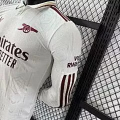 2025-26 Arsenal Away Long Sleeve Shirt - Player Edition view 9