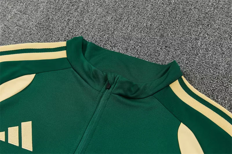 2026-27 Real Madrid Green Half-Zip Training Jersey view 11