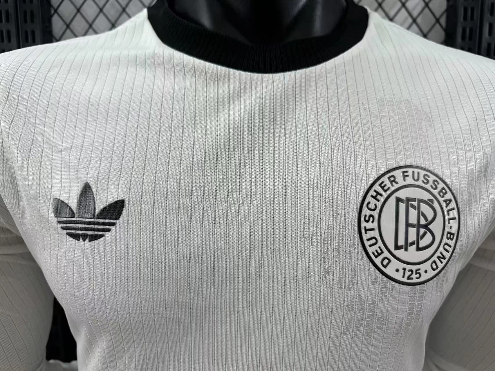 2025-26 Germany National Team 125th Anniversary Long-Sleeve Jersey – Player Version view 3