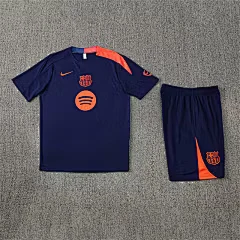 2025-26 Barcelona Royal Blue T90 Short Sleeve Training Jersey view 16