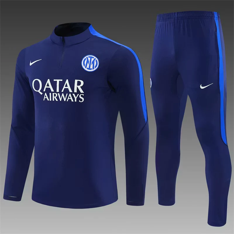 2026-27 Inter Milan Royal Blue Half-Zip Training Jersey