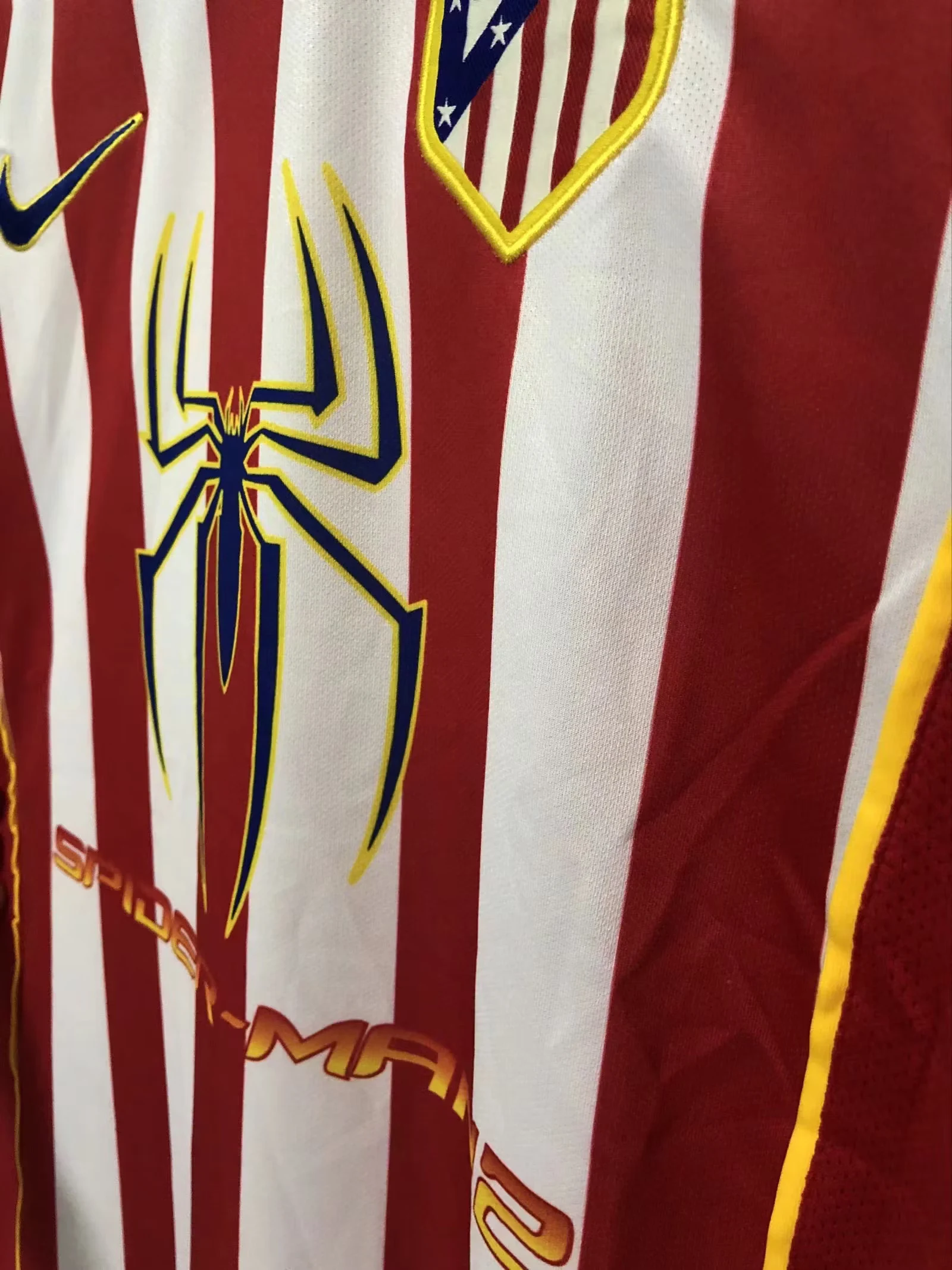 2004-05 Atletico Madrid Home Retro Jersey view 8