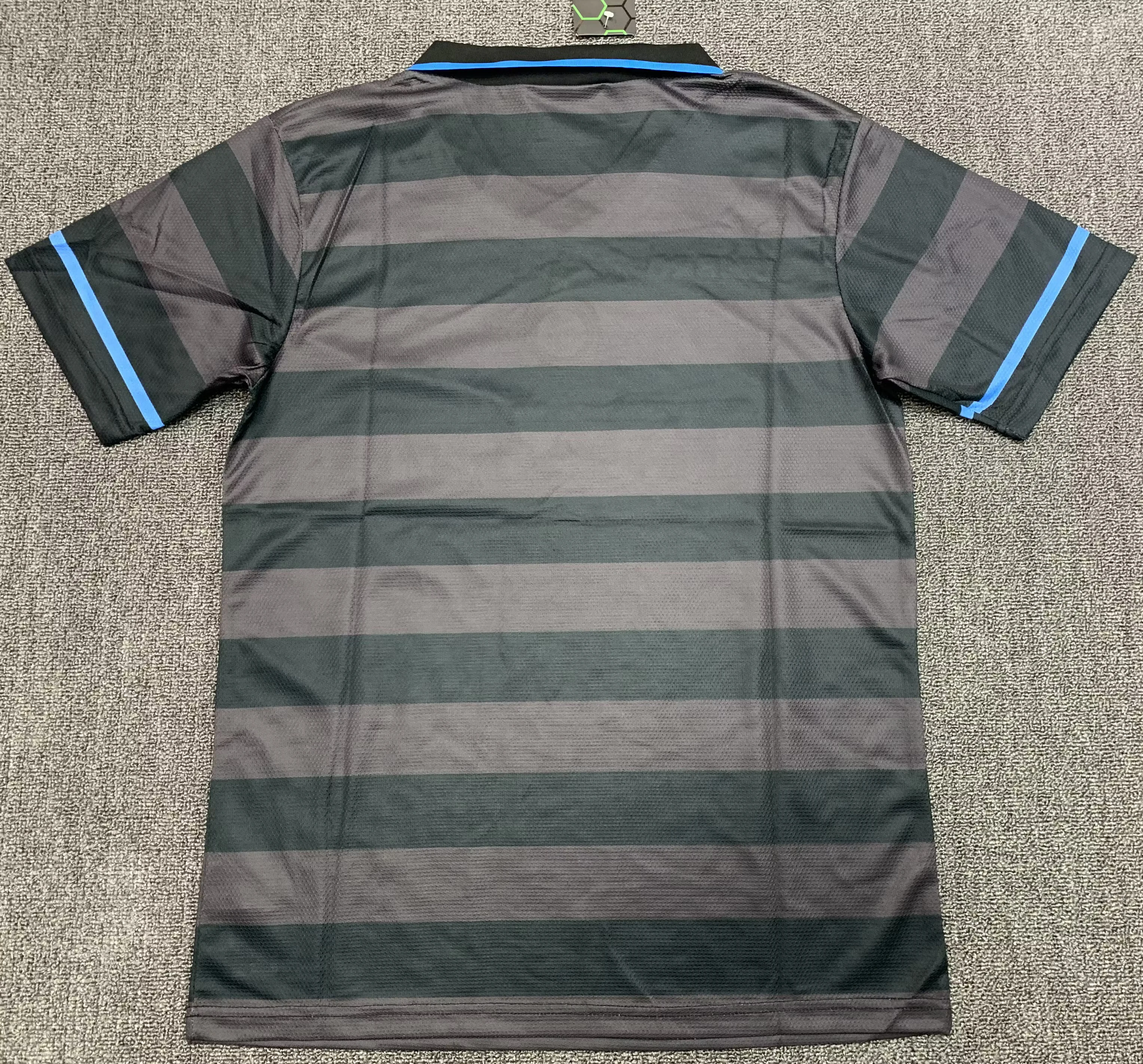 1997-98 Inter Milan second away black and grey retro jersey view 2