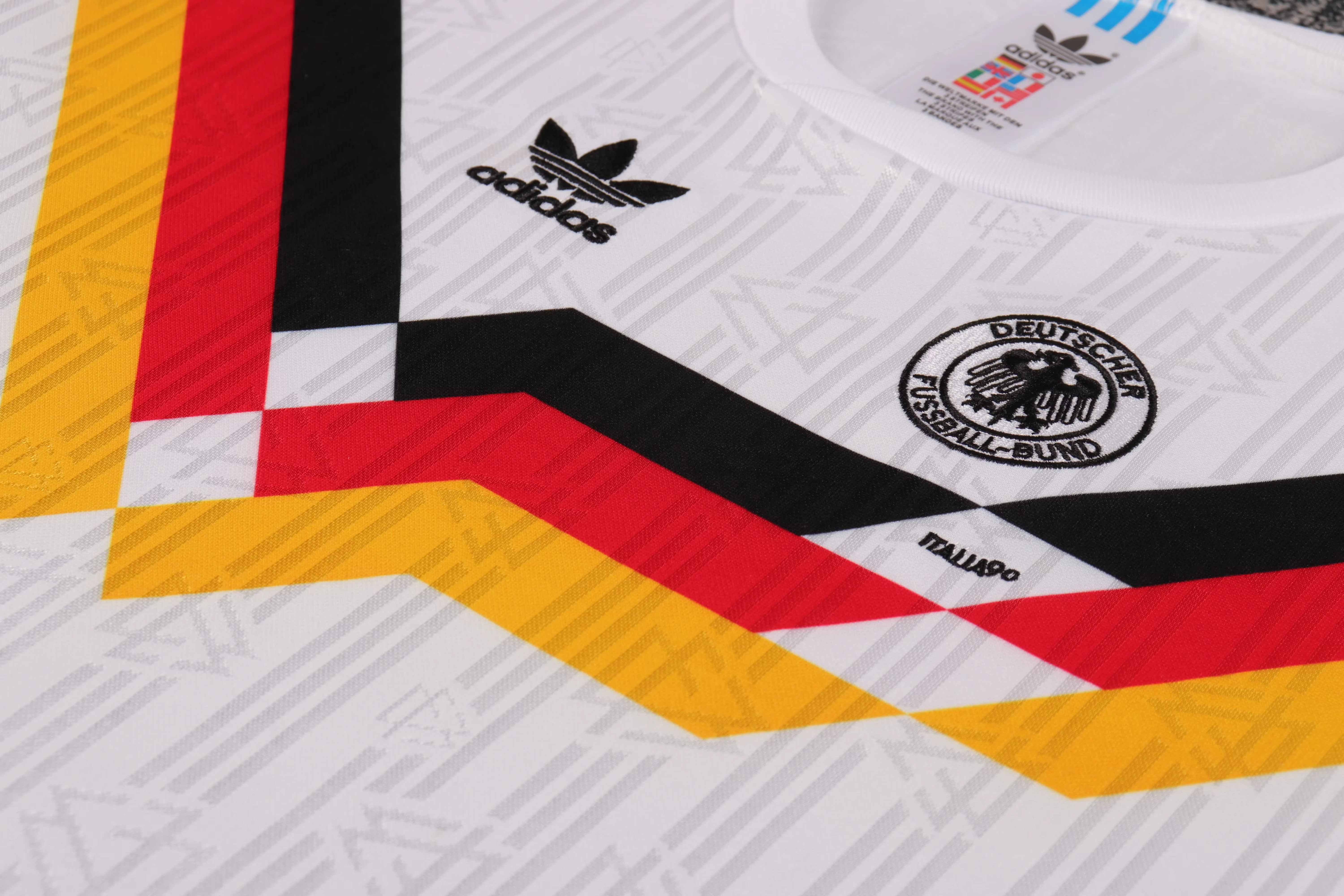 1990 Germany Home Retro Shirt - Kids Size view 8