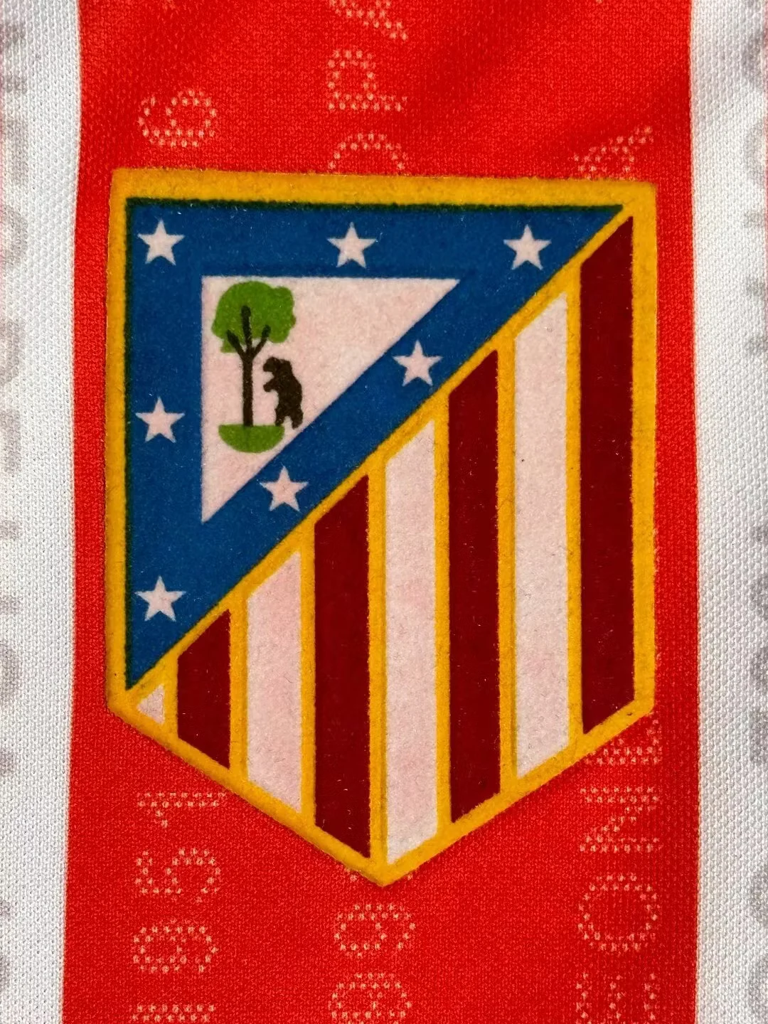 1995-96 Atletico Madrid Home Retro Jersey view 5
