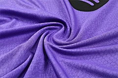 2025-26 Barcelona Purple Collaboration Short Sleeve Training Jersey view 7