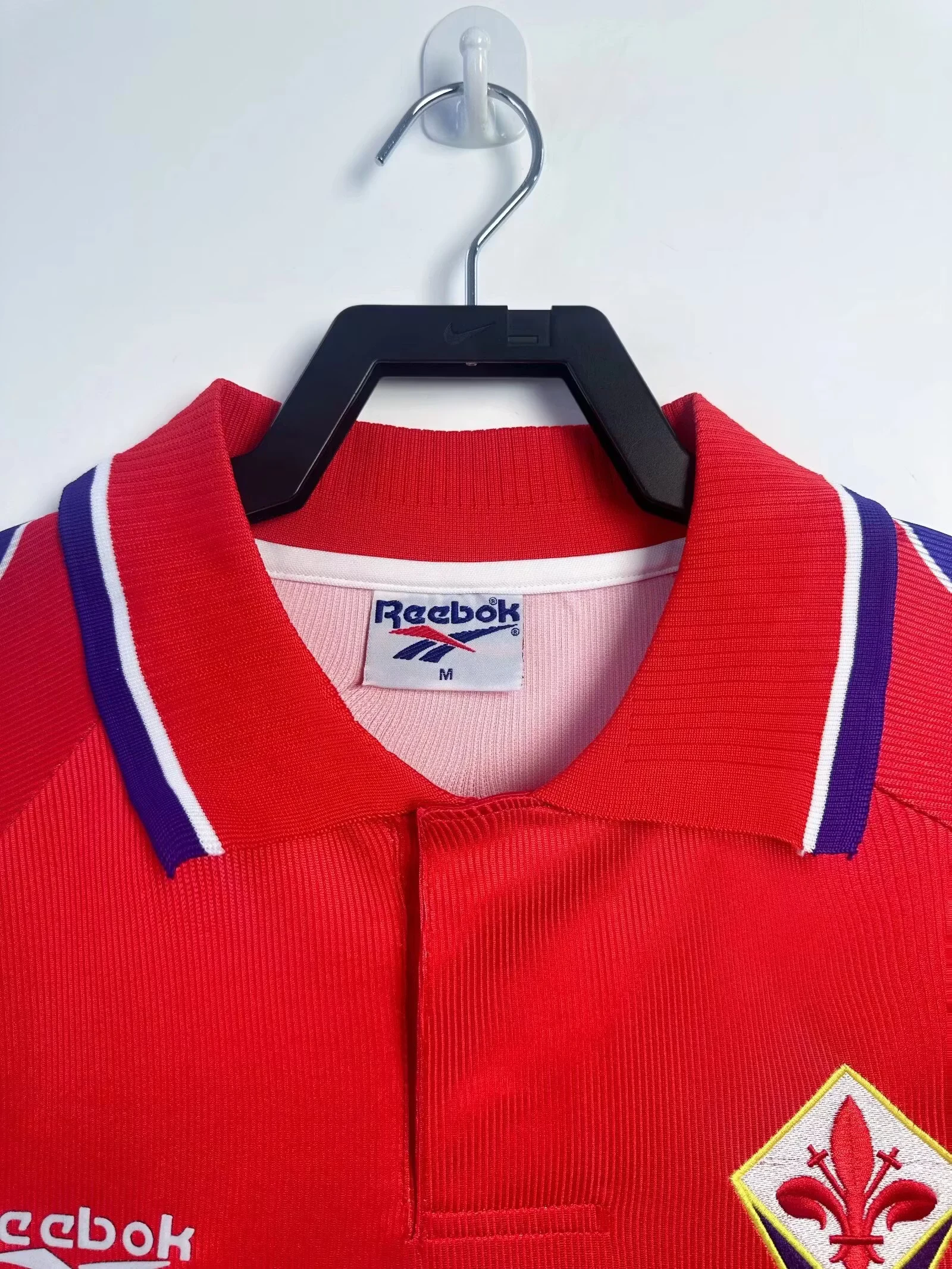 1995-96 Fiorentina second away retro jersey view 5