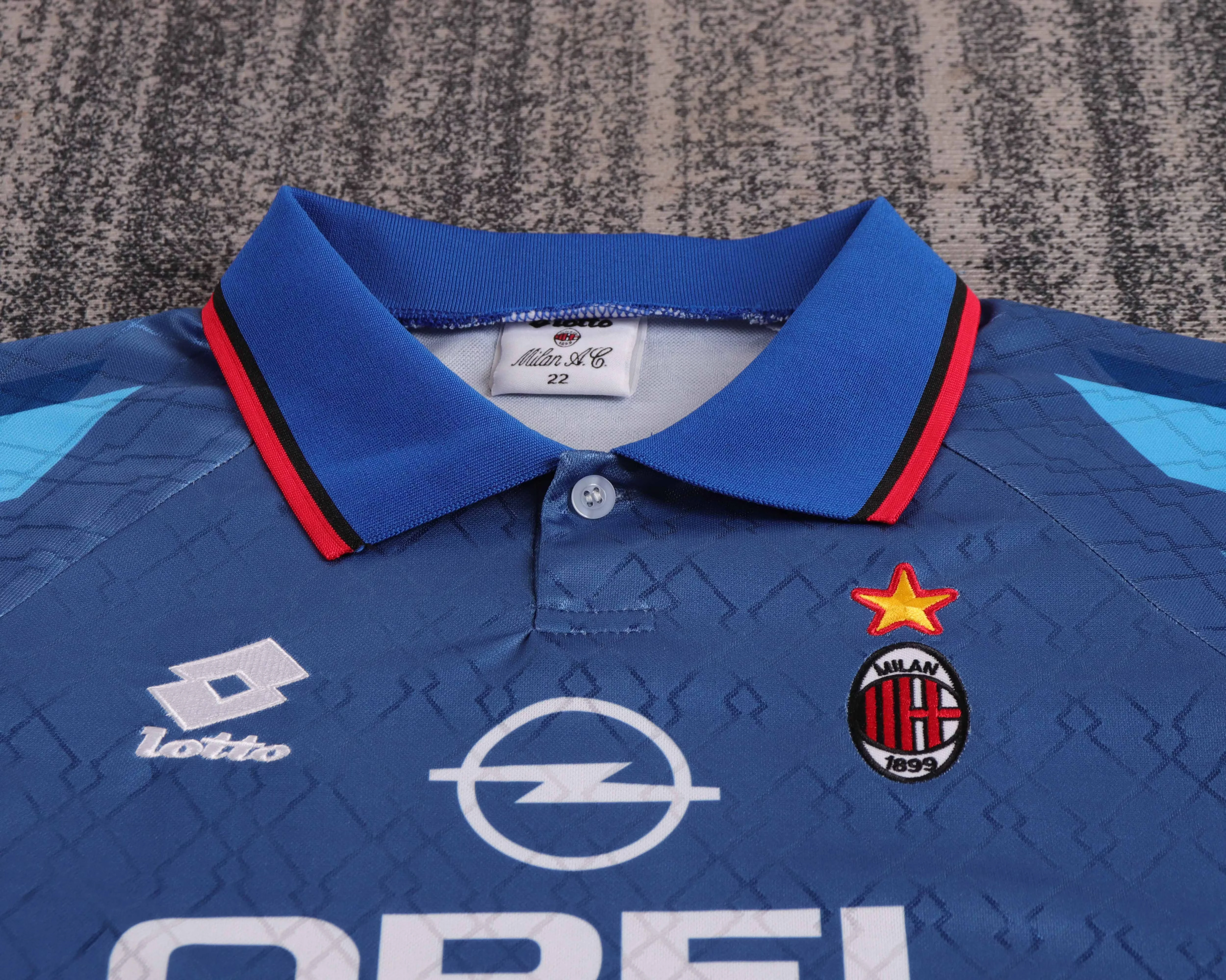 1995-96 AC Away Retro Shirt - Kids Sizes view 6