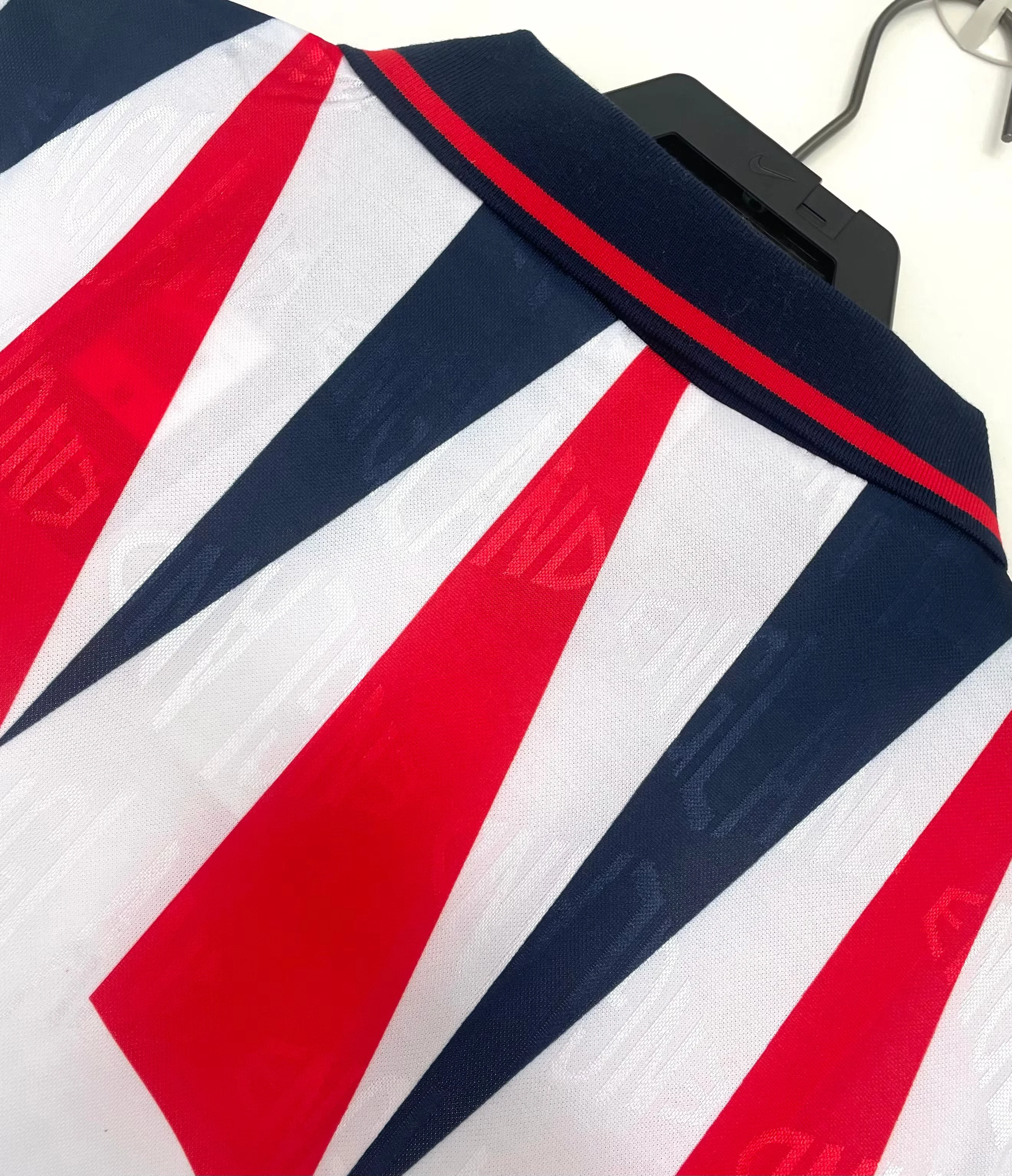 1992 England Home Retro Jersey view 3