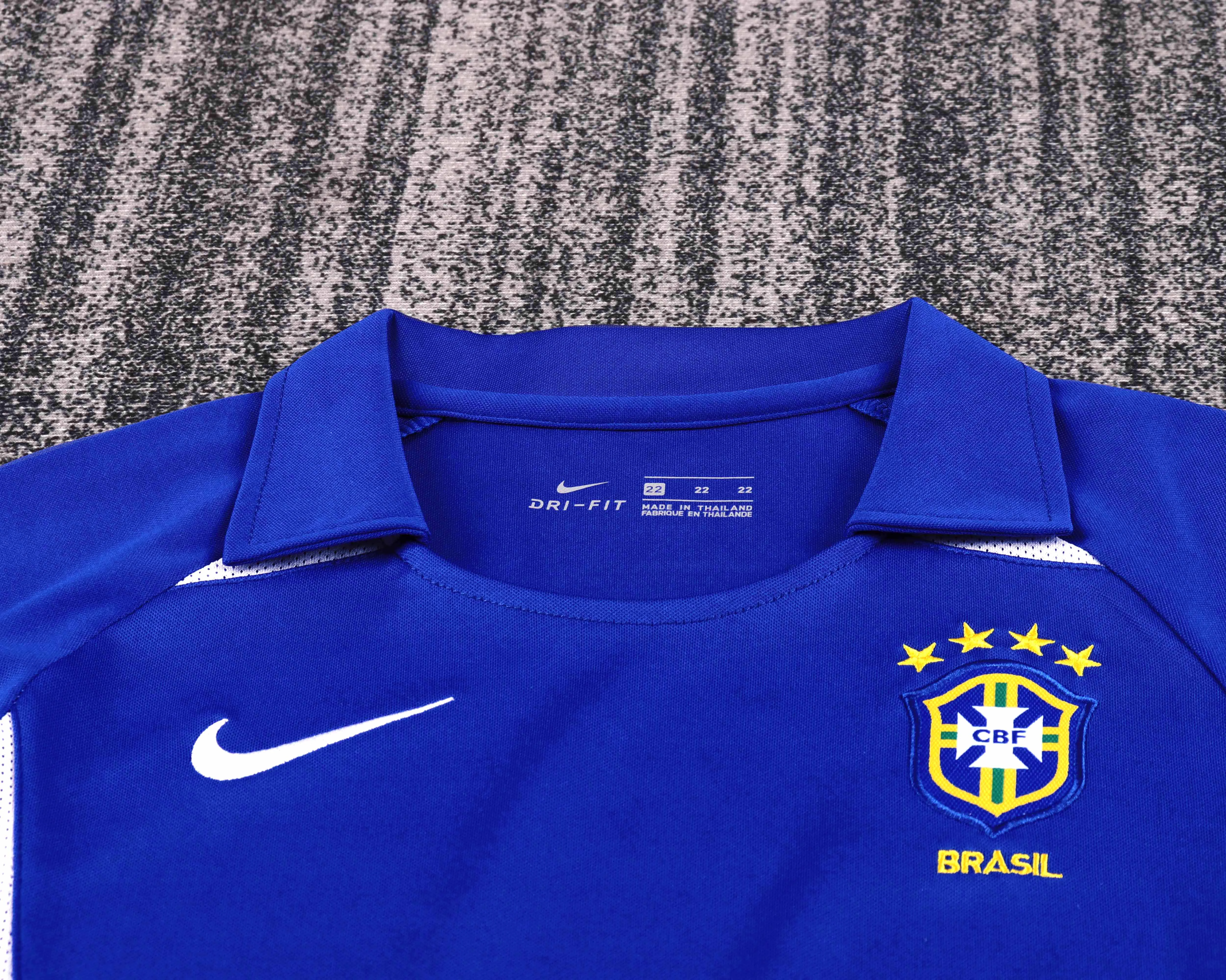 2002 Brazil Away Retro Shirt - Kids Sizes view 13