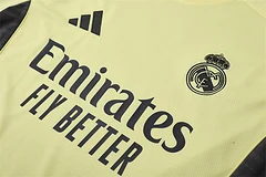 2025-26 Real Madrid Yellow Short Sleeve Training Jersey view 15