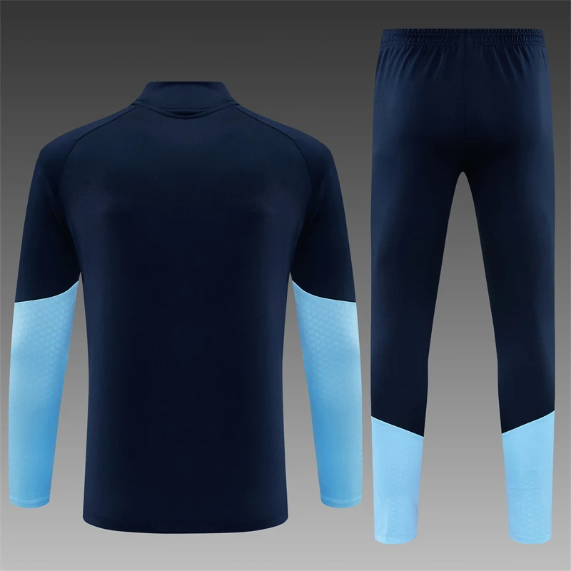 2026-27 Argentina Royal Blue Half-Zip Training Jersey view 2