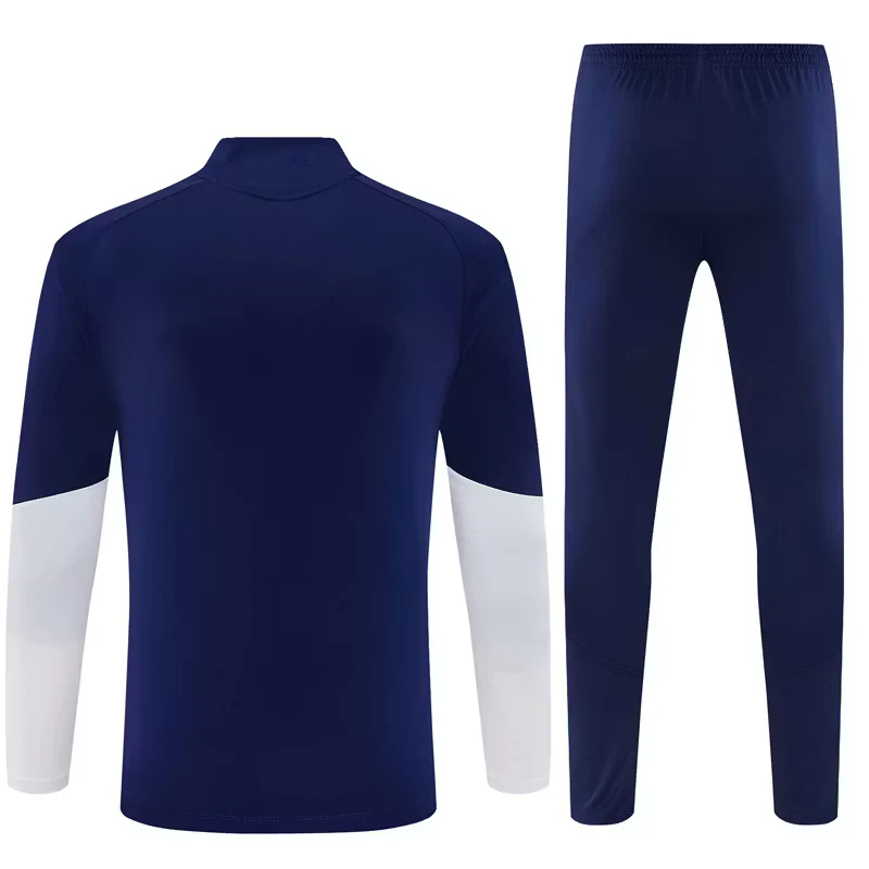 2026-27 Real Madrid Royal Blue Half-Zip Training Jersey view 17