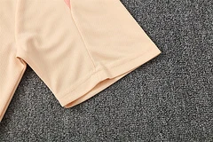 2025-26 Barcelona Beige Short Sleeve Training Jersey view 11
