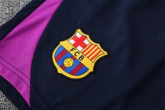 2025-26 Barcelona purple short-sleeved training jersey view 12