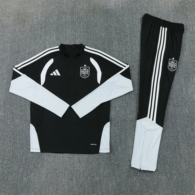 2026-27 Spain Black Half-Zip Training Jersey view 15