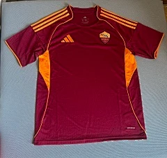2025-26 Roma Home Jersey view 6