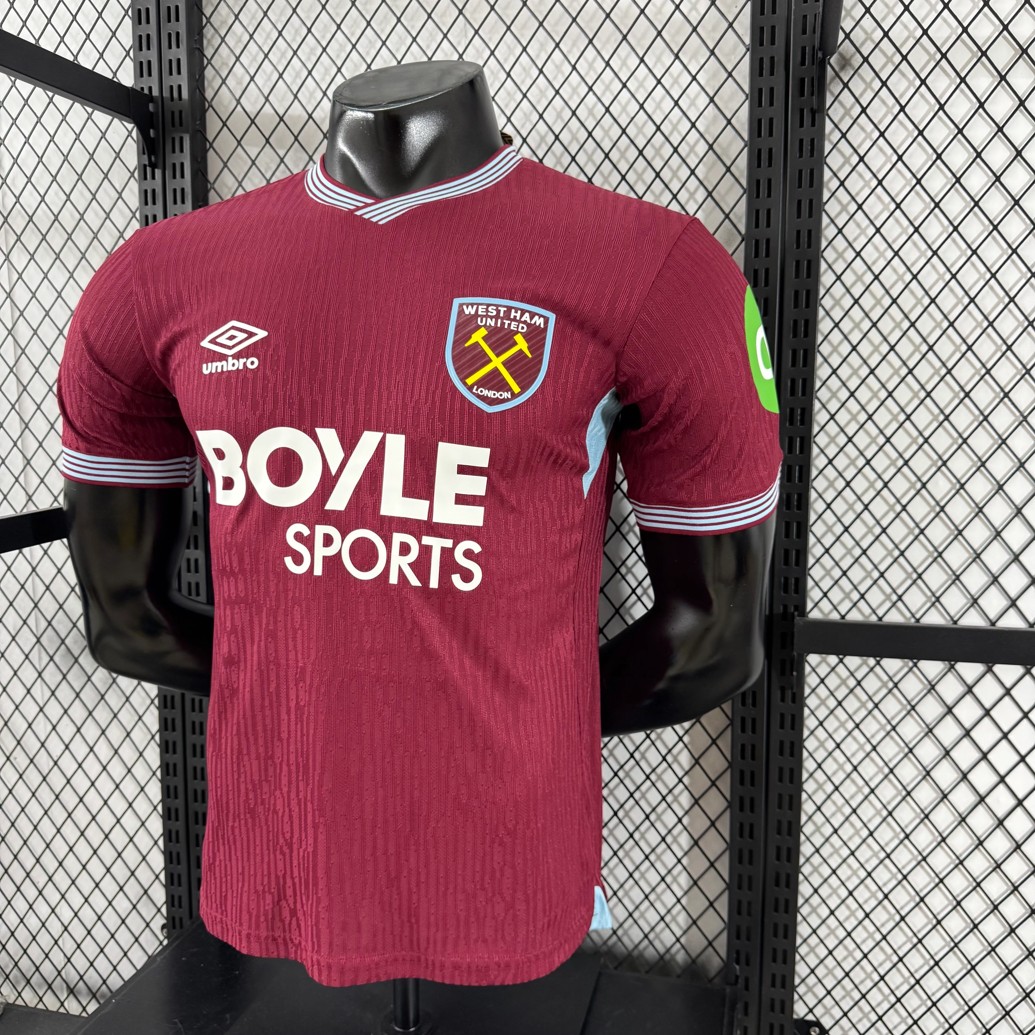 2025-26 West Ham United Home Shirt – Player Version view 11