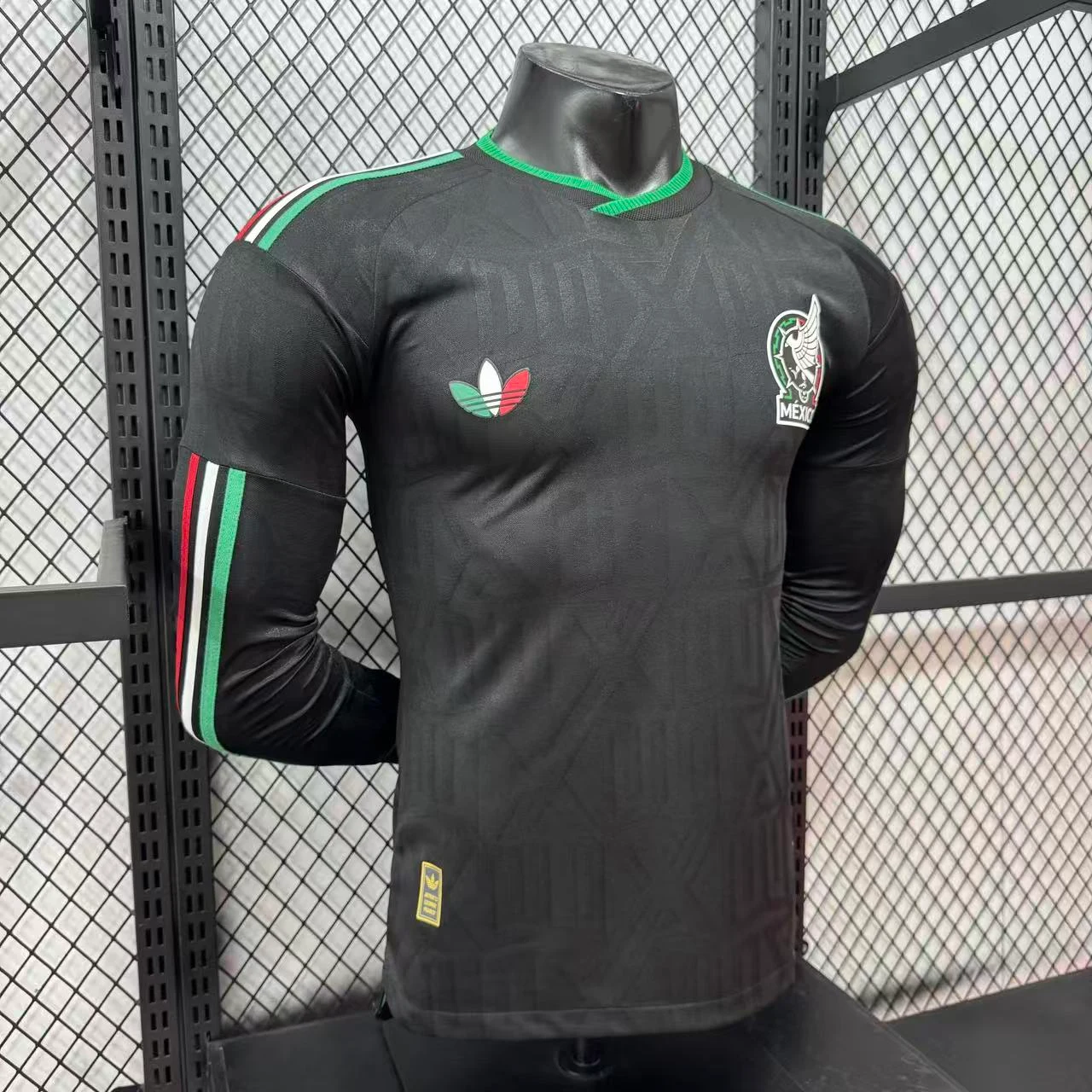 2026-27 Mexico Second Away Long-Sleeve Jersey – Player Version view 11