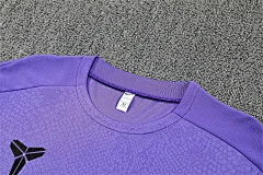 2025-26 Barcelona Purple Collaboration Short Sleeve Training Jersey view 12