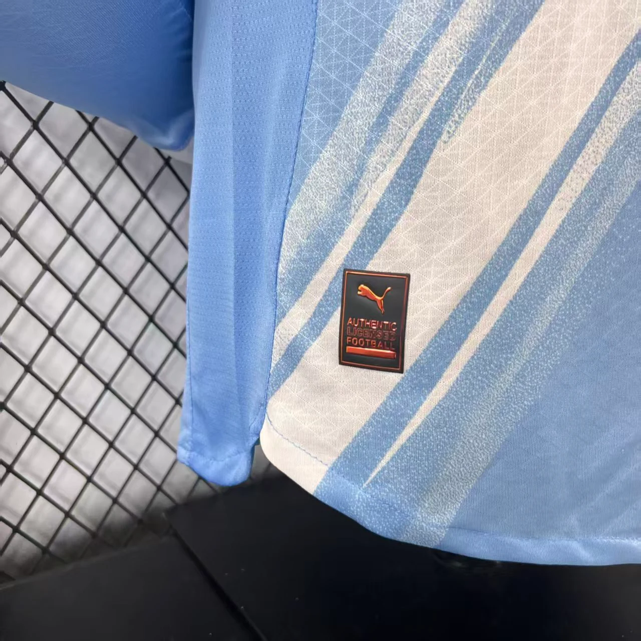 2025-26 Manchester City Home Long-Sleeve Jersey – Player Version view 5