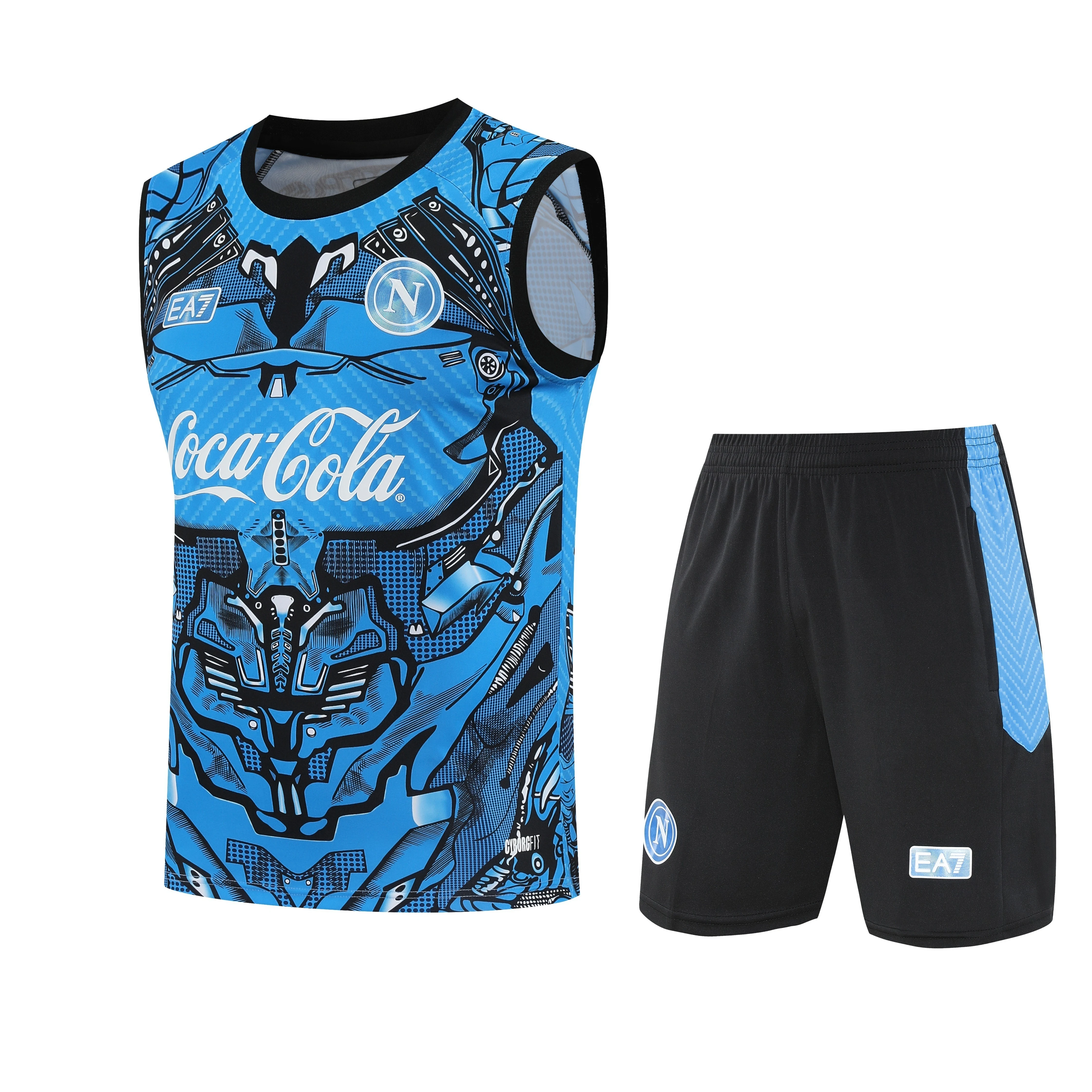 2025-26 Napoli training vest jersey view 4