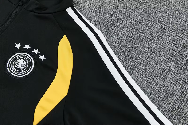 2026-27 Germany Black Half-Zip Training Jersey view 7