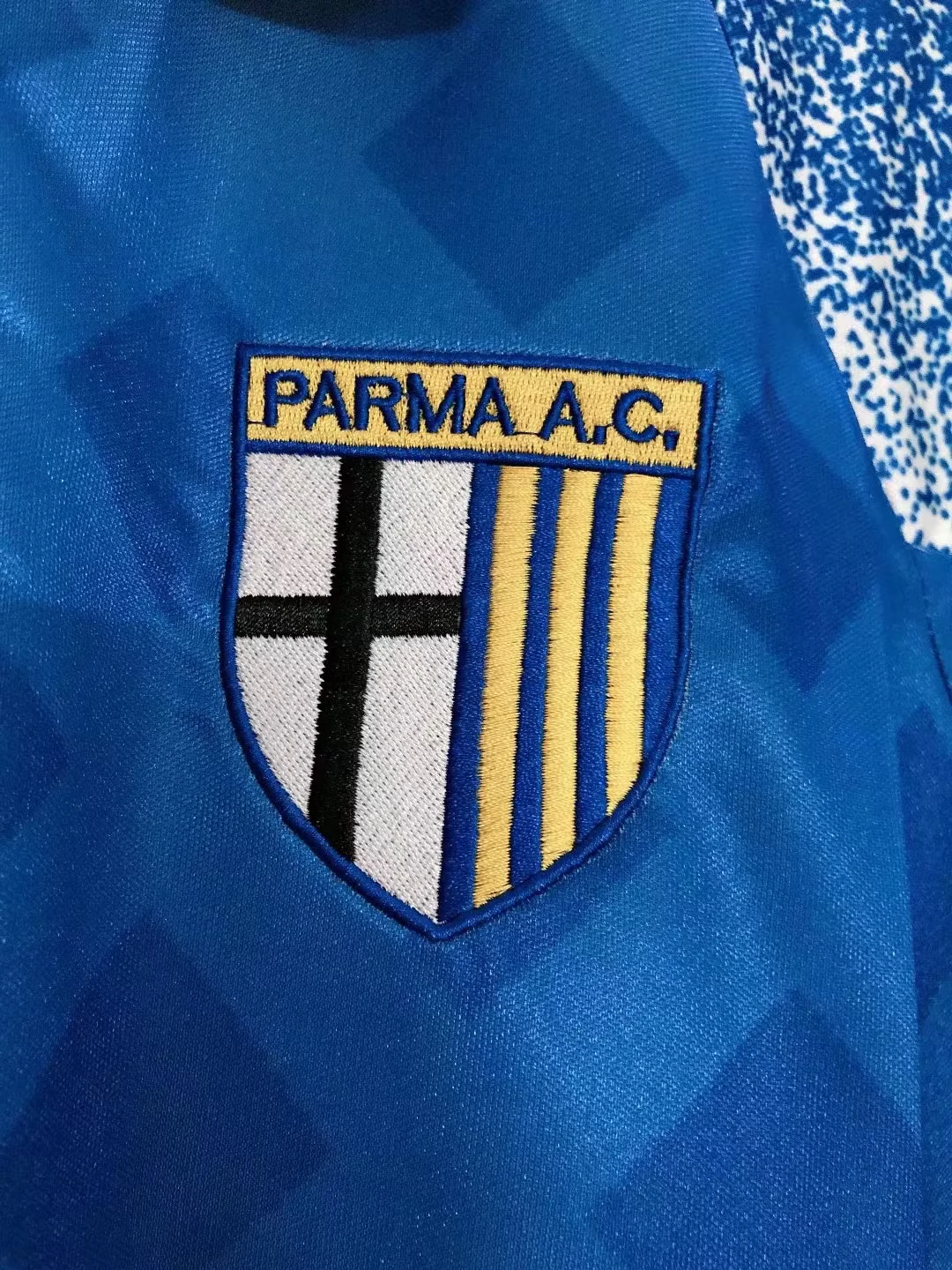 1995-97 Parma Blue Retro Jersey view 8