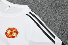 2025-26 Manchester United White Short Sleeve Training Jersey view 9