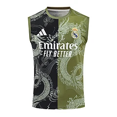 2025-26 Real Madrid Training Vest Jersey view 8