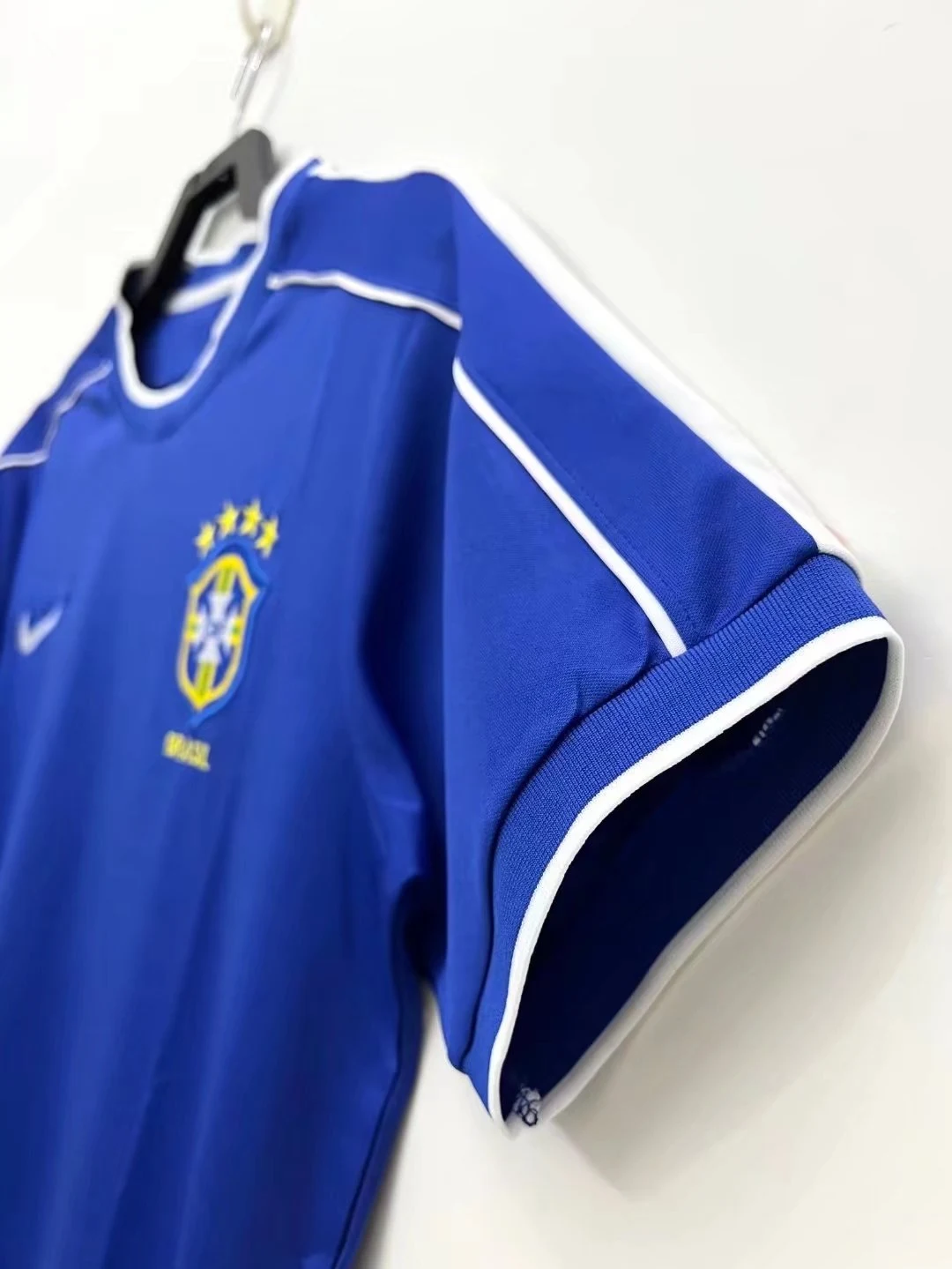 1998 Brazil Away Retro Jersey view 3
