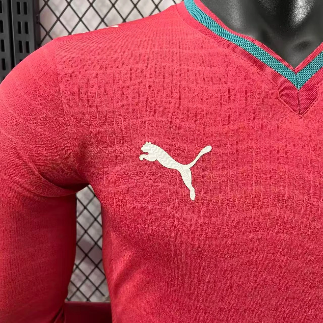 2026 Portugal Home Long-Sleeve Jersey – Player Version view 4