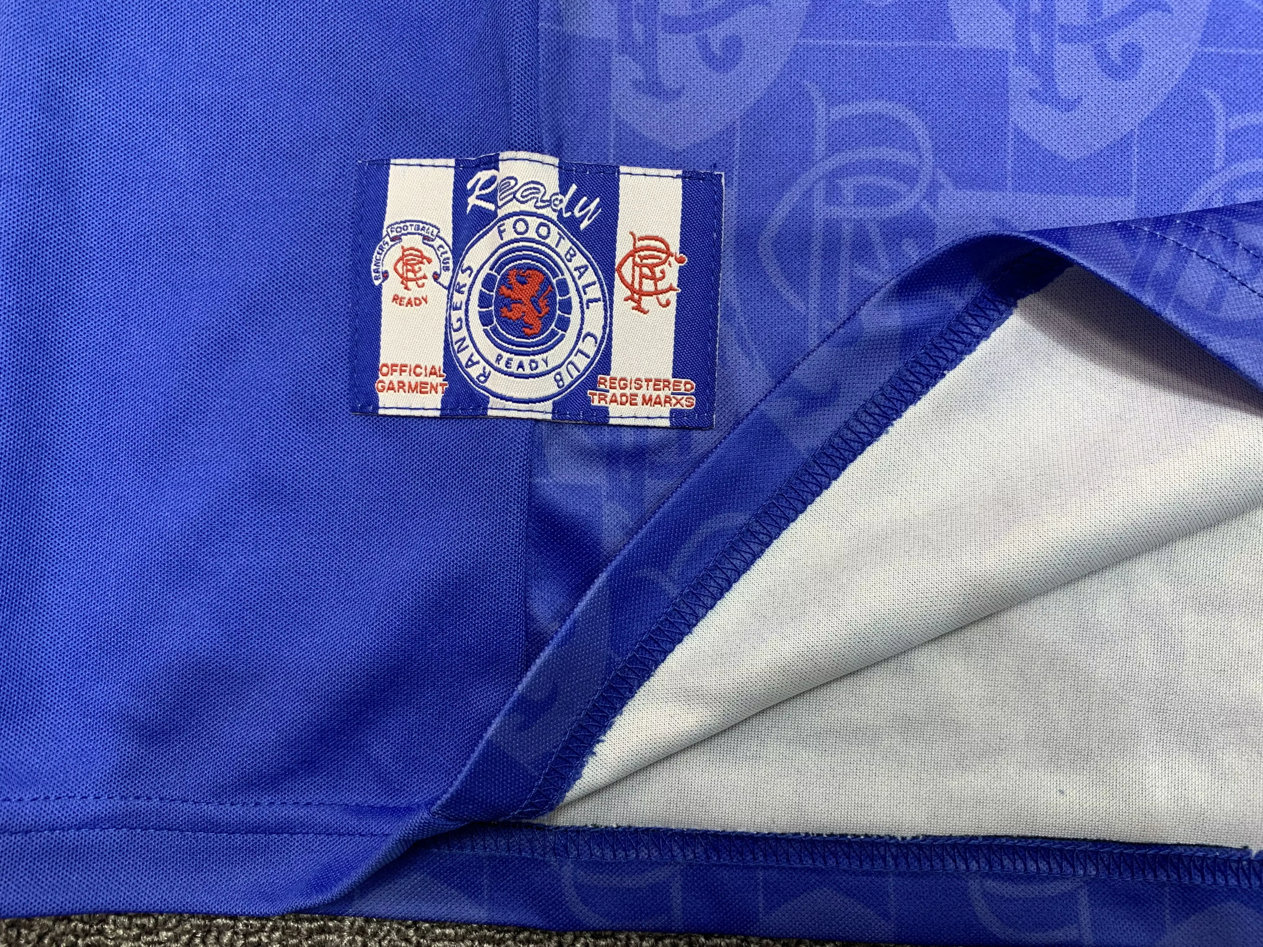 1996-97 Rangers Home Retro Jersey view 6