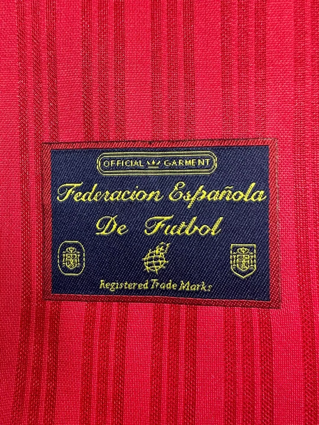 1996 Spain Home Retro Jersey view 8