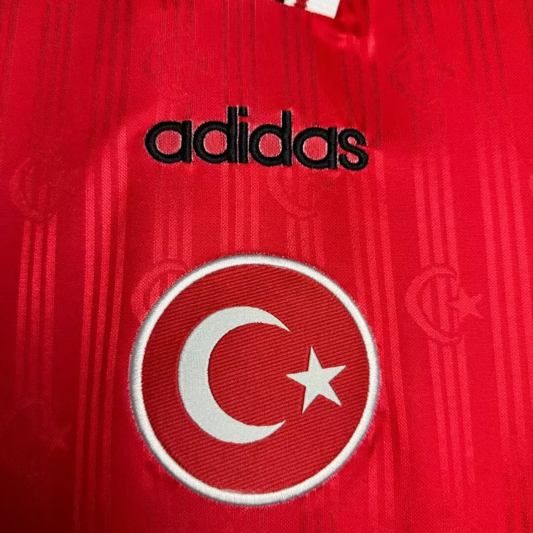 1996 Türkiye Home Retro Jersey view 8