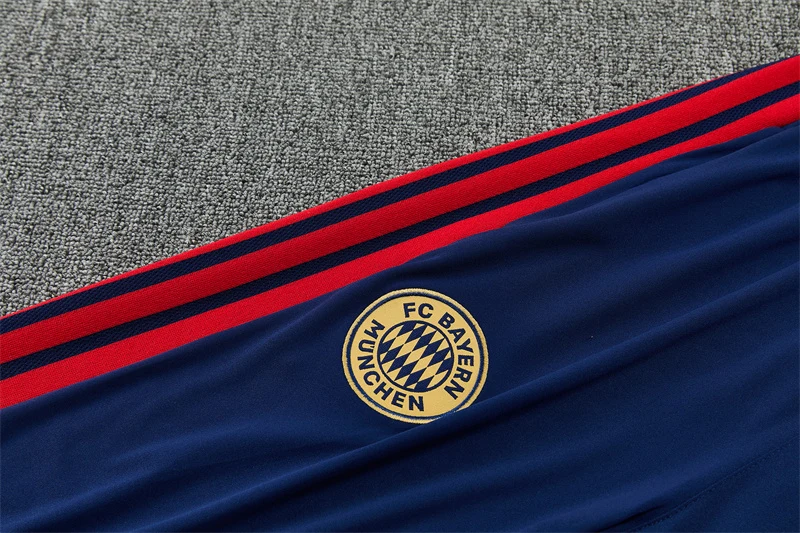 2026-27 Bayern Munich Royal Blue Half-Zip Training Jersey view 6