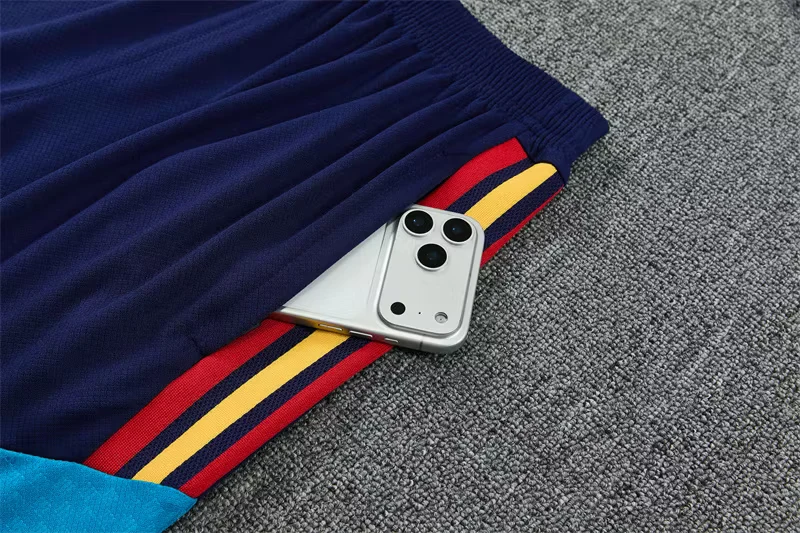 2026-27 Spain Royal Blue Short-Sleeve Training Jersey view 4