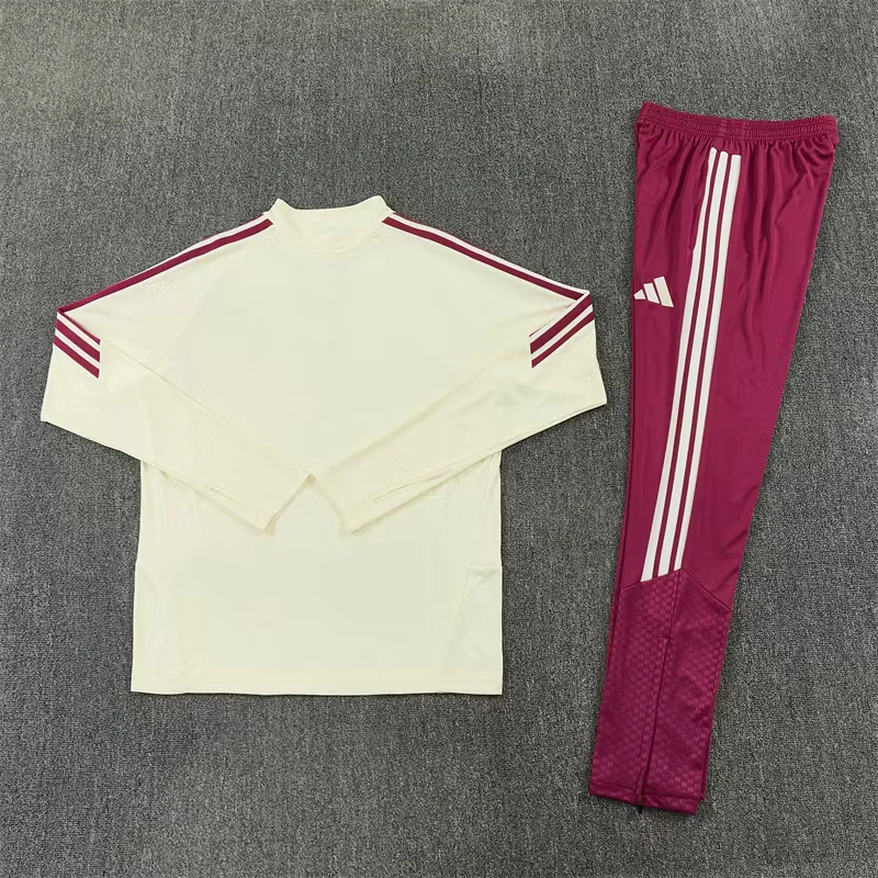 2026-27 Real Madrid Beige Half-Zip Training Jersey view 20