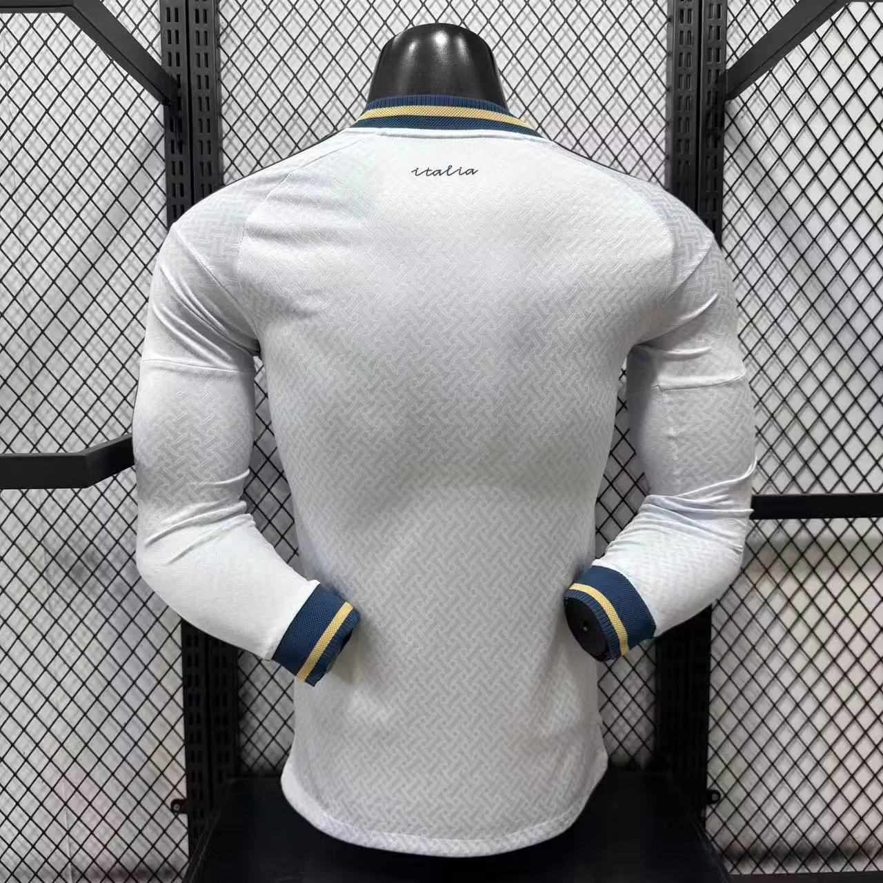 2026 Italy Away Long-Sleeve Jersey — Player Version view 2