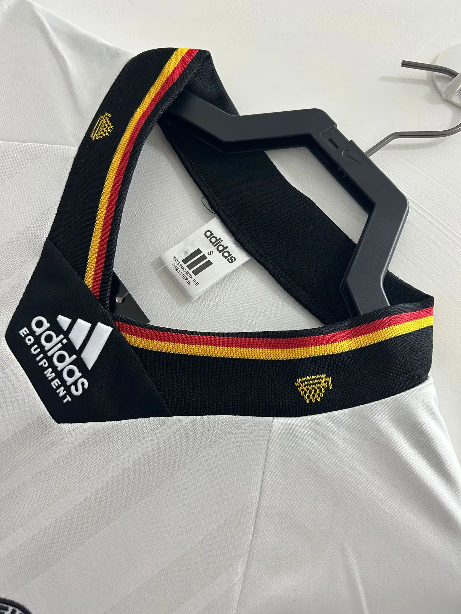 1992 Germany Home Retro Jersey view 6