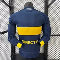 2025-26 Boca Juniors Home Long-Sleeve Jersey - Player Version view 2