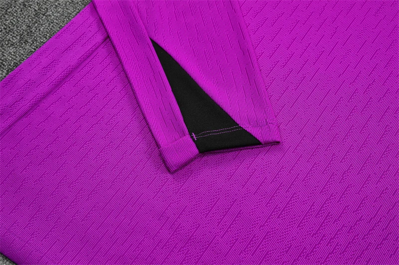 2025-26 England Purple Half-Zip Training Jersey view 8