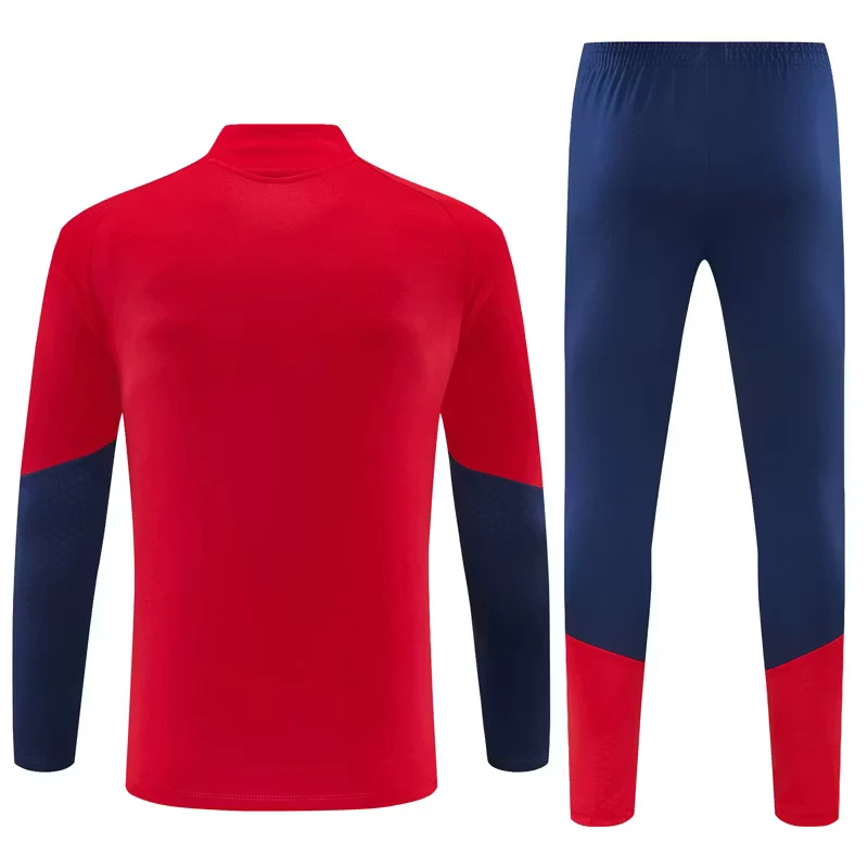 2026-27 Spain Red Half-Zip Training Jersey (Two Stars) view 18