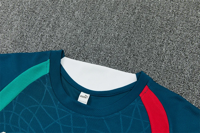 2026-27 Portugal Team Dark Green Short-Sleeve Training Jersey view 12