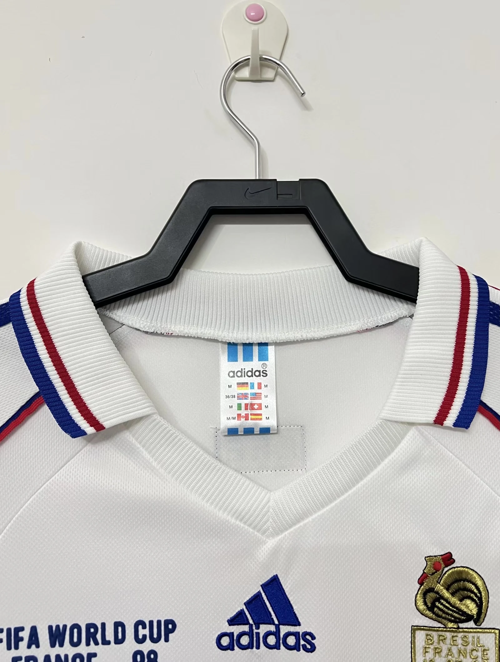 1998 France Away Retro Jersey view 9