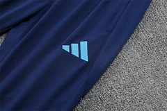 2025-26 Real Madrid camouflage half-pull training jersey view 5