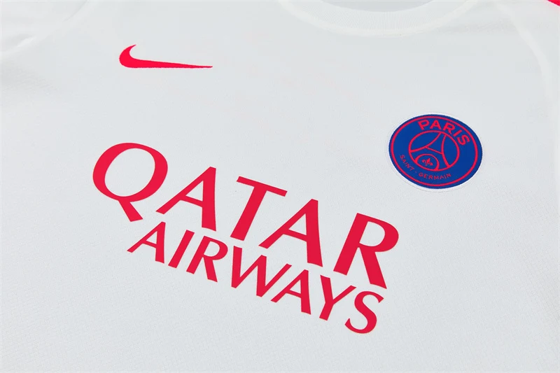 2026-27 Paris White Short-Sleeve Training Jersey view 9